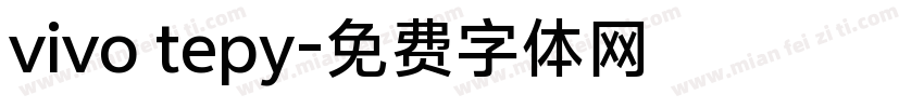 vivo tepy字体转换